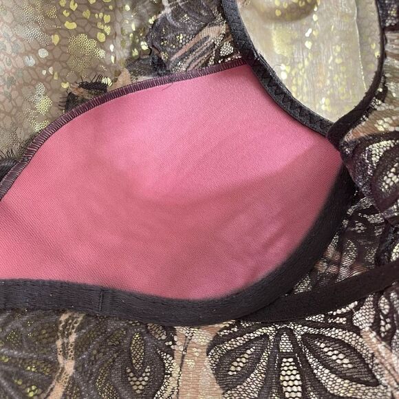 PINK Victorias Secret Date Push Up Gray Pink Bralette Small - Picture 7 of 7
